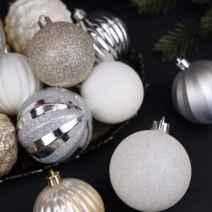 Набор пластиковых шаров Magic Suite: Christmas Jazz 6-7 см, 60 шт Winter Deco фото 5