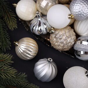 Набор пластиковых шаров Magic Suite: Christmas Jazz 6-7 см, 60 шт Winter Deco фото 3