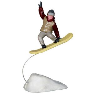 Фигурка Трюки сноубордиста, 10 см Lemax фото 2
