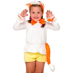 Карнавальный набор Котёнок, оранжевый Бока С фото 2