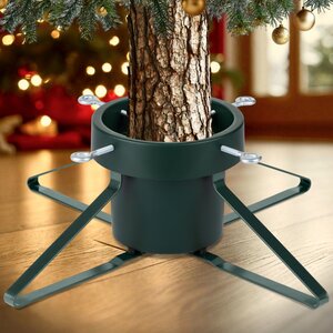 Подставка для елки высотой до 2.5 м, диаметр ствола до 14.5 см, зеленая Tree Nest (Три Нест) фото 3
