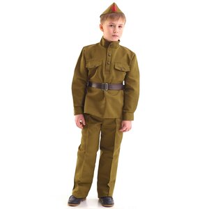 Детская военная форма Солдат в брюках, рост 122-134 см Бока С фото 10