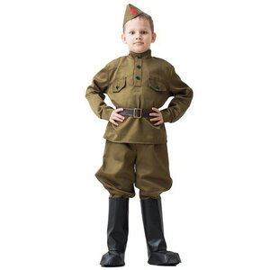 Детская военная форма Солдат в галифе, рост 140-152 см Бока С фото 1