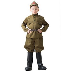 Детская военная форма Буденовец, рост 122-134 см Бока С фото 1