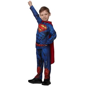 Карнавальный костюм Супермен, рост 116 см Батик фото 3