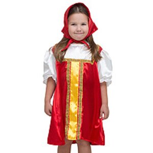 Карнавальный костюм Плясовой красный, рост 122-134 см