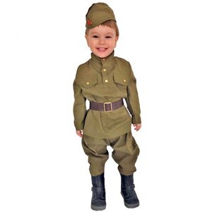 Детская военная форма Солдат малыш, рост 94-104 см Бока С фото 1