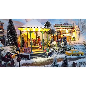 Композиция Карусель - Танцевальный вечер, 25*26*26 см, музыка, движение, подсветка Lemax фото 2