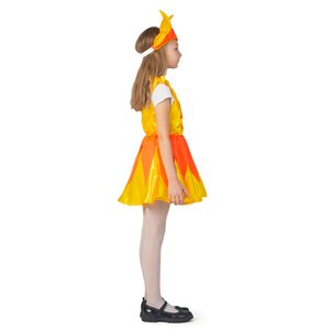 Карнавальный костюм Солнышко (платье), рост 122-134 см Бока С фото 3