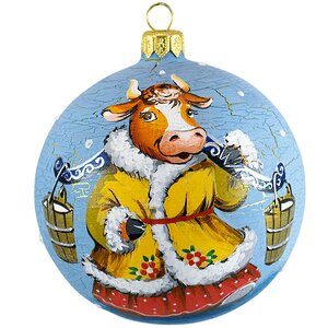Новогодние Шары В Год Быка