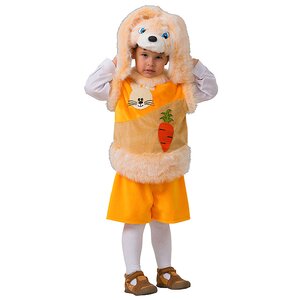 Карнавальный костюм Кролик Лучик, рост 110 см Батик фото 1