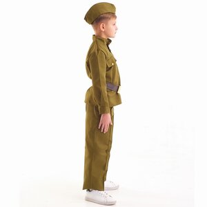 Детская военная форма Солдат в брюках люкс, рост 140-152 см Бока С фото 8