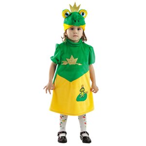 Карнавальный костюм Царевна Лягушка, рост 110 см Батик фото 1