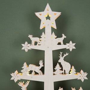 Новогодний светильник Schwarzwald Tree 47 см, 11 LED ламп Star Trading фото 6