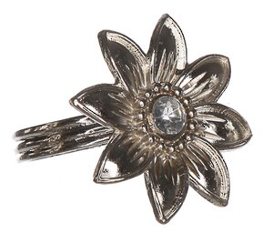Кольцо для салфетки "Серебряные цветы", 4 шт Billiet фото 1