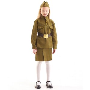 Детская военная форма Солдаточка люкс, рост 104-116 см Бока С фото 1