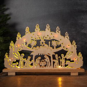 Светильник-горка Christmas Story 45*29 см, 10 LED ламп