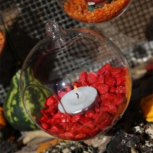 Стеклянный шар для декора Merona 10 см Ideas4Seasons фото 4