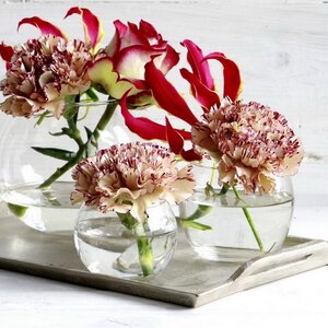 Декоративная ваза Санторини 10 см, стекло Ideas4Seasons фото 2