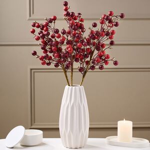 Декоративная ветка с ягодами Эннис: Канун Рождества 60 см Winter Deco фото 3