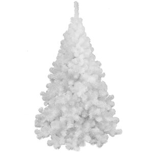 Искусственная белая елка Радужная 210 см, ПВХ, Морозко