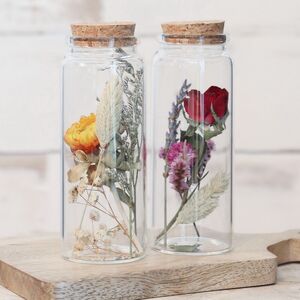 Стеклянная колба с цветами Флорикко: Миллона 13 см Ideas4Seasons фото 4