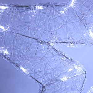 Cветодиодная звезда Селестия 90*10 см, 100 холодных белых LED ламп, IP44 Winter Deco фото 4