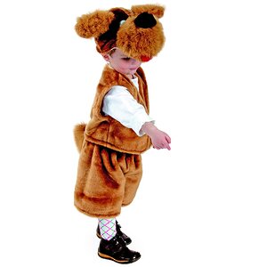 Карнавальный костюм Собака Филя, рост 110 см Батик фото 1