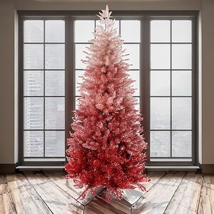 Розовая искусственная елка Vegas 183 см, фольга A Perfect Christmas фото 1