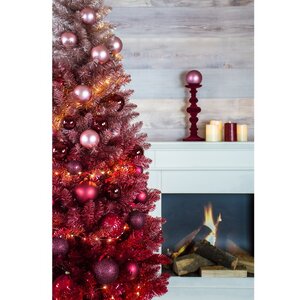 Розовая искусственная елка Vegas 152 см, фольга A Perfect Christmas фото 2