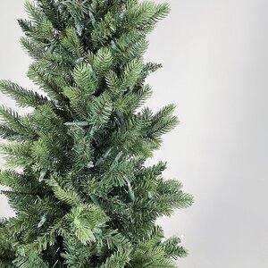 Искусственная елка с гирляндой Норфолк 137 см в деревянном кашпо, 200 теплых белых ламп, ЛИТАЯ + ПВХ A Perfect Christmas фото 5