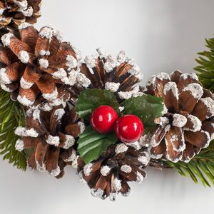 Венок из шишек Пайни 20 см A Perfect Christmas фото 2