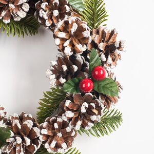 Венок из шишек Пайни 20 см A Perfect Christmas фото 3