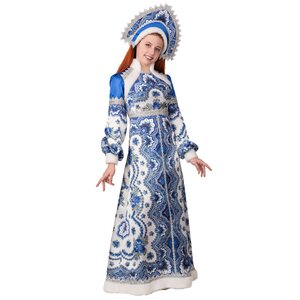Карнавальный костюм для взрослых Снегурочка Василиса