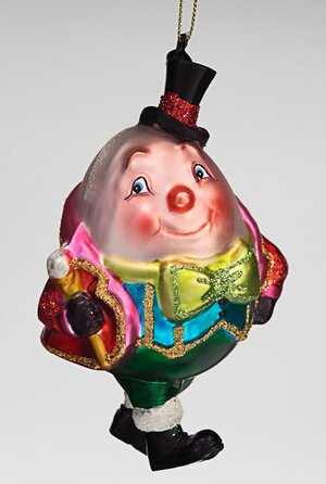 Елочная игрушка "Шалтай-Болтай во фраке", 8х12 см Holiday Classics фото 1