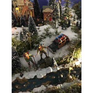 Композиция Мельница у водоема, 29*32*27 см, движение, подсветка Lemax фото 3