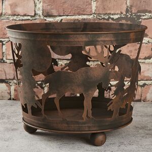 Чаша для костра Лесной Огонек 45 см, металл Kaemingk фото 6