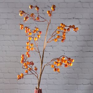 Декоративная ветка Оранжевый Боярышник 102 см Hogewoning фото 1