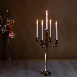 Подсвечник Калабрия на 5 свечей, 34*63 см, бронзовый Kaemingk фото 1
