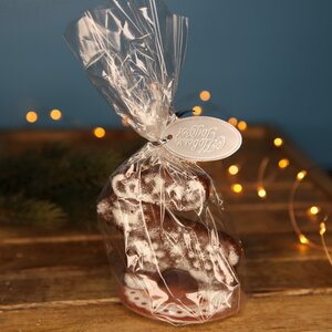 Новогодняя ароматическая свеча Олень - Шоколадное печенье 8 см Омский Свечной фото 3