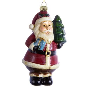 Елочная игрушка Добродушный Санта из БерриЛенда 12 см, пластик, подвеска Hogewoning фото 1