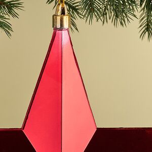 Елочная игрушка Звезда Sirius 30 см красная, подвеска Winter Deco фото 4