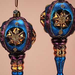 Елочные игрушки Nocera Umbra 20 см, 2 шт, стекло Winter Deco фото 5