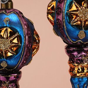 Елочные игрушки Nocera Umbra 20 см, 2 шт, стекло Winter Deco фото 7