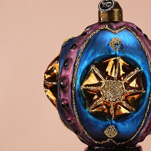 Елочные игрушки Nocera Umbra 20 см, 2 шт, стекло Winter Deco фото 4