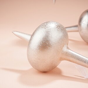 Елочные игрушки Fossato di Vico 19 см, 6 шт, стекло Winter Deco фото 7