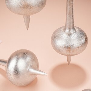 Елочные игрушки Fossato di Vico 19 см, 6 шт, стекло Winter Deco фото 2