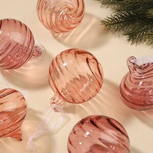 Елочные шары Fiume-Veneto 8 см, 12 шт, стекло Winter Deco фото 6