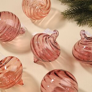 Елочные шары Fiume-Veneto 8 см, 12 шт, стекло Winter Deco фото 7