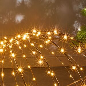 Светодиодный шар Cielo Stellato 40 см, 260 теплых белых LED ламп, таймер, IP44 Winter Deco фото 5